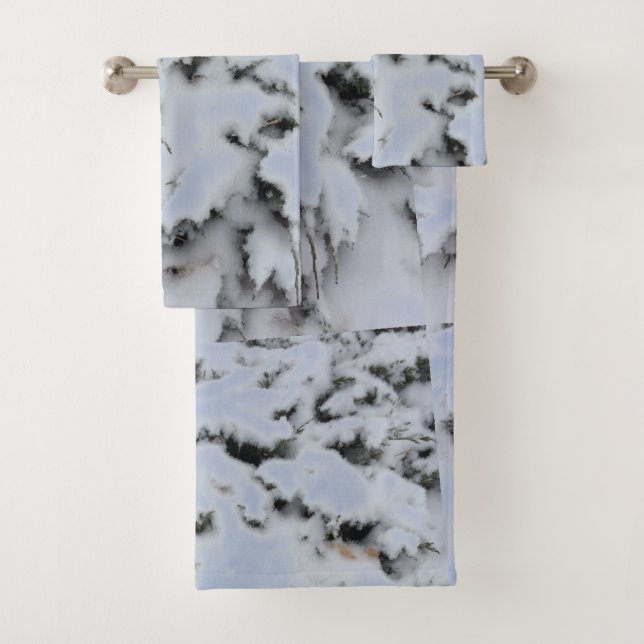 Conjunto De Toalhas Escolha a neve Camo da cor (Insitu)
