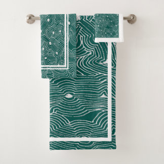 Conjunto De Toalhas Escolha qualquer gíria de Abstrato de Fazenda de d