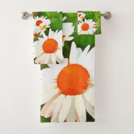 Conjunto De Toalhas Escuridão Artística e Secas Coloridas do Jardim Br