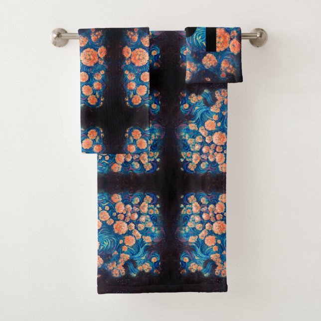 Conjunto De Toalhas Espaço Mimosa Ouro Nebula Blossom (Insitu)