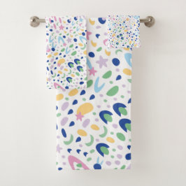 Conjunto De Toalhas Espaço submarino.