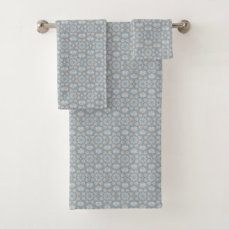 Conjunto De Toalhas Espelho Azul