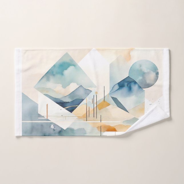 Conjunto De Toalhas Espírito abstrato (Toalha de mão)