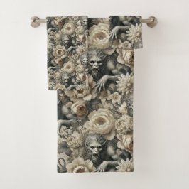 Conjunto De Toalhas Esplendor Lycantrópico - Vitoriano Gótico