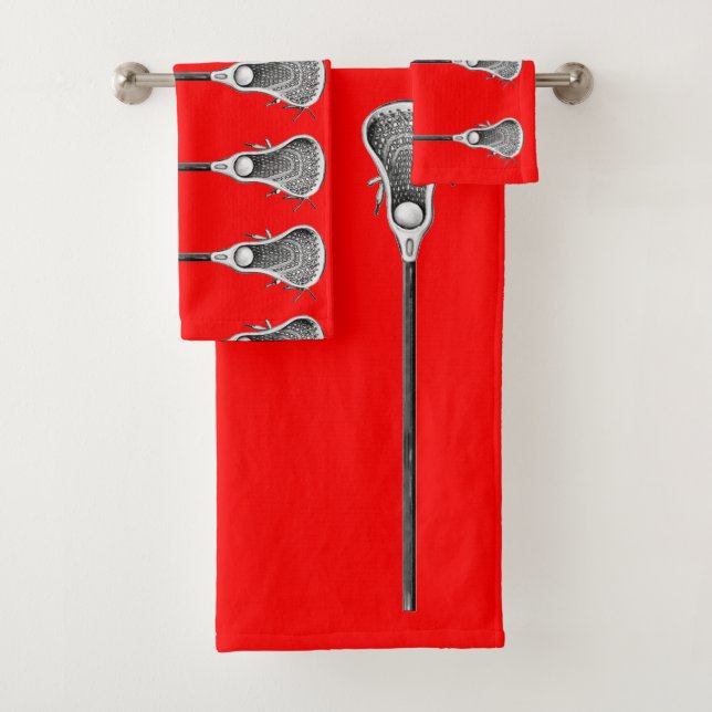 Conjunto De Toalhas Esportes de Lacrosse (Insitu)