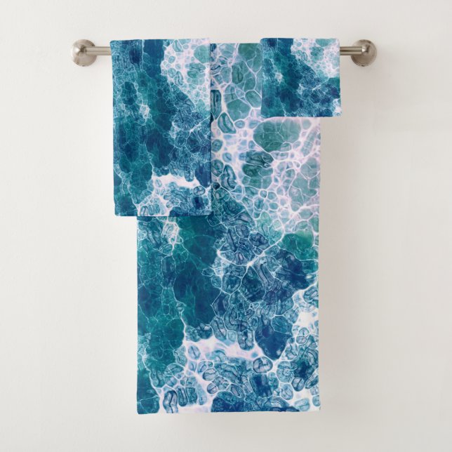 Conjunto De Toalhas Espuma marinha (Insitu)