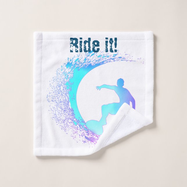 Conjunto De Toalhas Estilo de Grafite de Surfer (Pano de lavar)