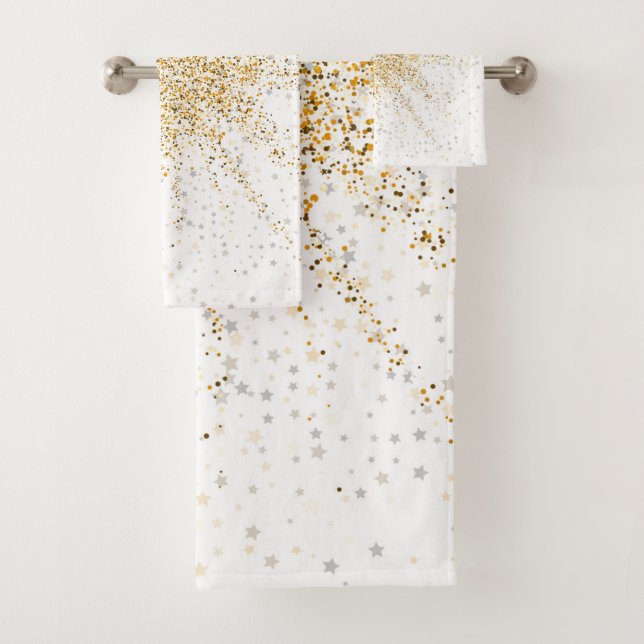 Conjunto De Toalhas Estrela brilhante 2 (Insitu)