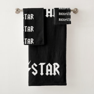 Conjunto De Toalhas Estrela de Rock