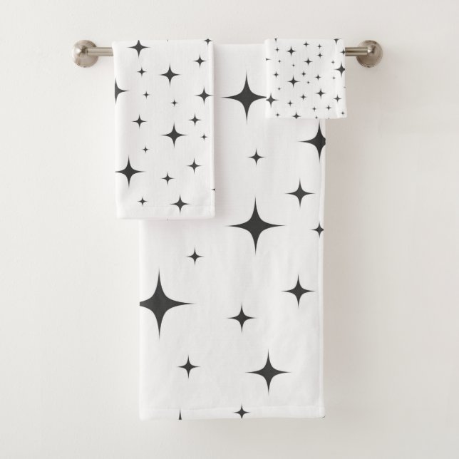 Conjunto De Toalhas Estrelas intermitentes (Insitu)