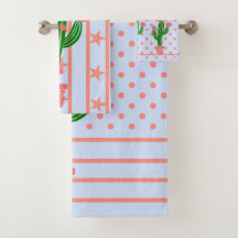 Estrelas, listras, bolinhas e cacto corais