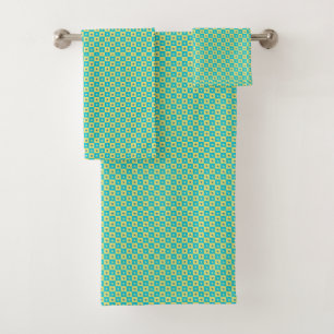 Conjunto De Toalhas estrelas verdes