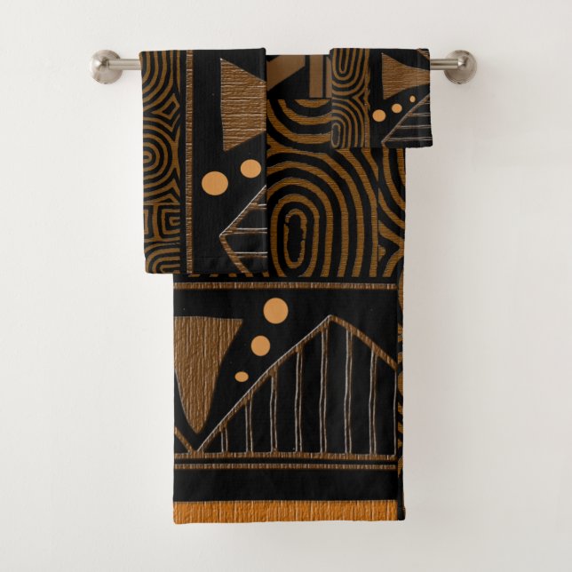 Conjunto De Toalhas Étnica (Insitu)