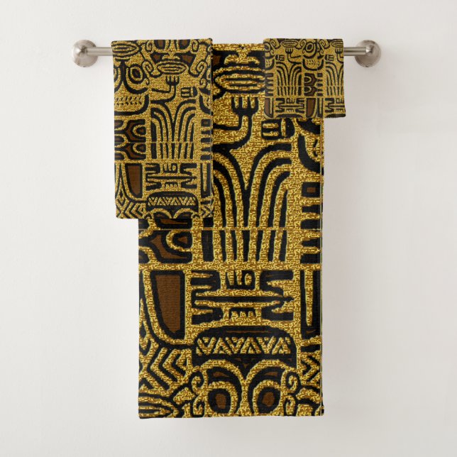 Conjunto De Toalhas Étnica (Insitu)