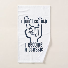 Conjunto De Toalhas Eu me torno um clássico