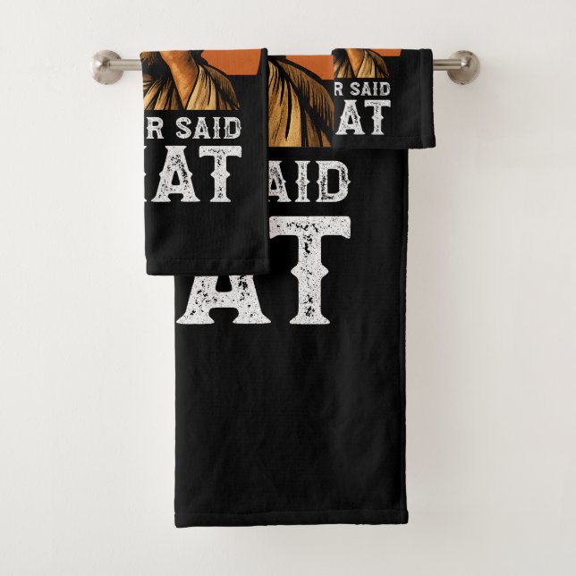 Conjunto De Toalhas Eu Nunca Disse Que Jesus Meme É Um Cristão Engraça (Insitu)