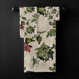 Conjunto De Toalhas Fábrica de Bruxas Apothecary | Plantas Botânicas E