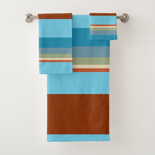 Conjunto De Toalhas Faixa Sudoeste 23 (Insitu)