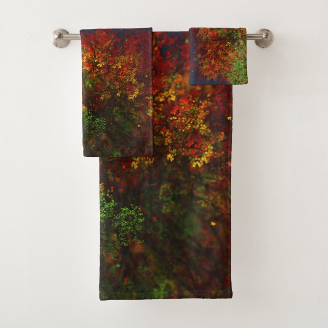 Conjunto De Toalhas Falling Rainbow Bath Totod Set (Insitu)