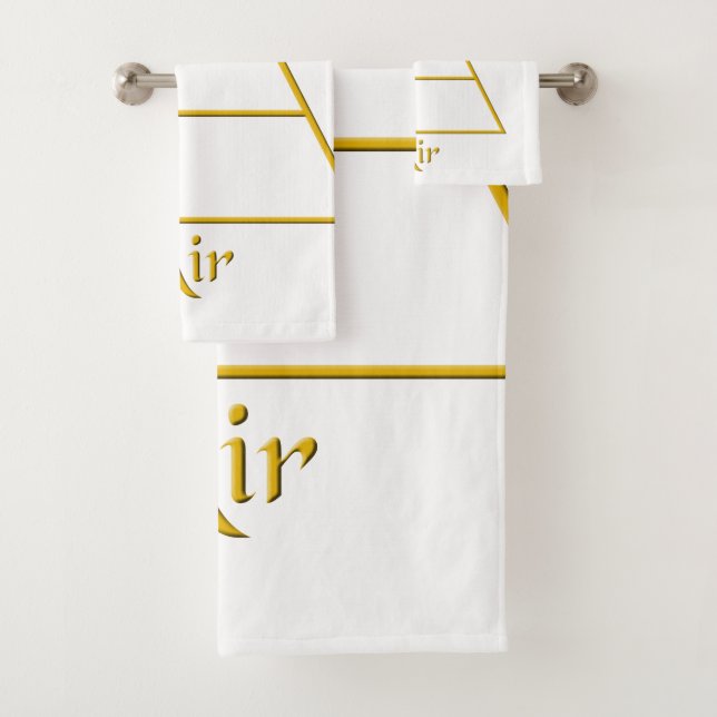 Conjunto De Toalhas Falln Pagan Air Element Symbol (Insitu)