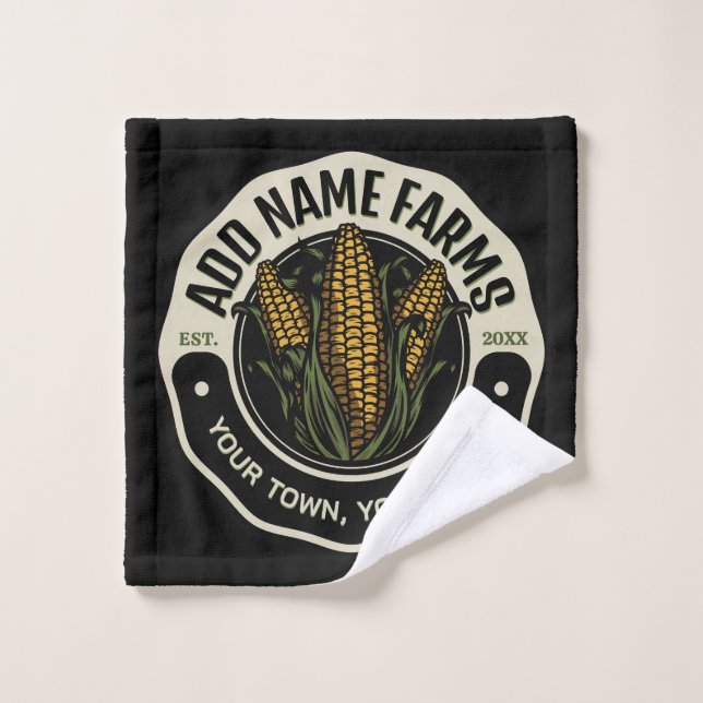 Conjunto De Toalhas Farmer de Fazenda de Milho Doce (Pano de lavar)