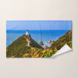 Conjunto De Toalhas Farol Nugget Point, Nova Zelândia