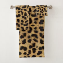 Faux Cheetah Animal Skin