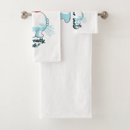 Conjunto De Toalhas Fazendo Snowman Fartar Como Os Flocos De Neve São 