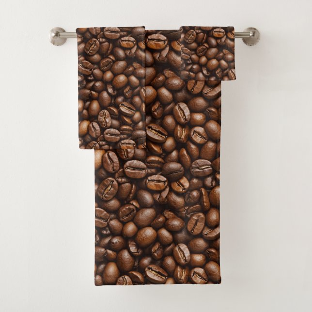 Conjunto De Toalhas Feijões de café torrados (Insitu)