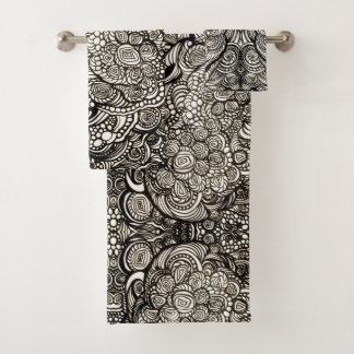 Conjunto De Toalhas Felicidade do banheiro