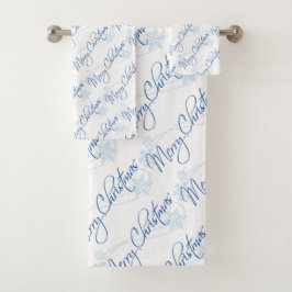 Conjunto De Toalhas Feliz Natal