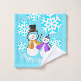 Conjunto De Toalhas FELIZES FÉRIAS: Amigos de inverno