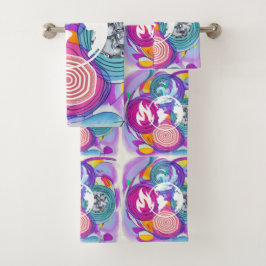 Conjunto De Toalhas Feng Shui