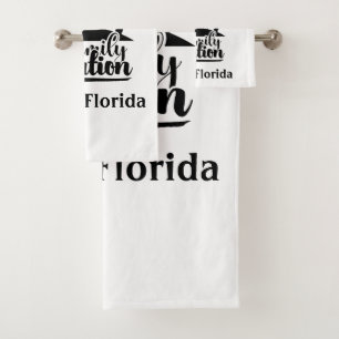 Conjunto De Toalhas Férias familiares personalizadas