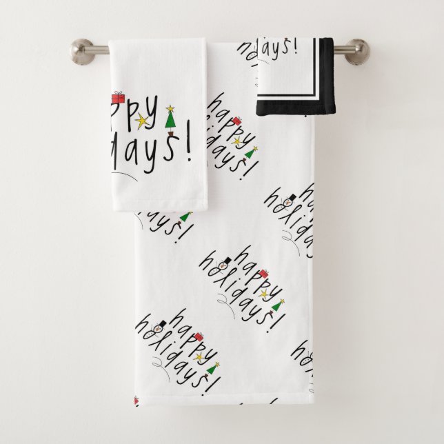 Conjunto De Toalhas Férias Felizes (Insitu)