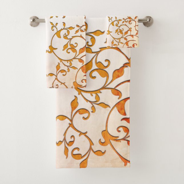 Conjunto De Toalhas Ferrugem de rolagem (Insitu)