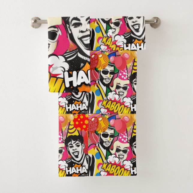 Conjunto De Toalhas Festa em (Insitu)