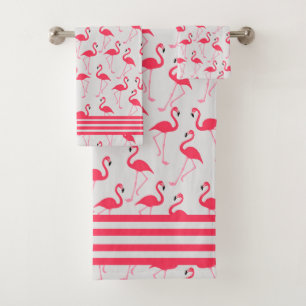 Conjunto De Toalhas Flamingos