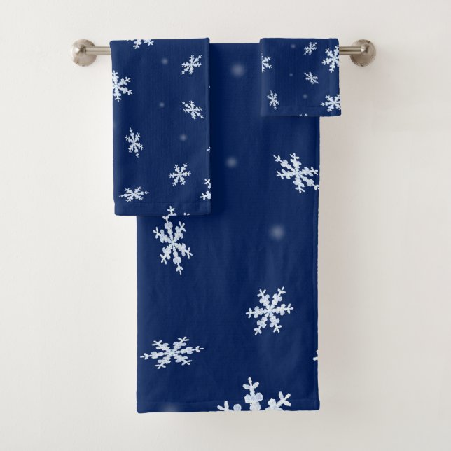 Conjunto De Toalhas Flocos de neve (Insitu)