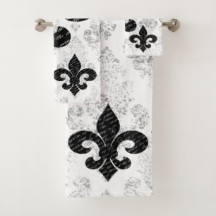 Conjunto De Toalhas Flor de lis