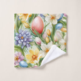 Conjunto De Toalhas Flor de Maçã Gracioso, Tulipas e Ovos de Páscoa
