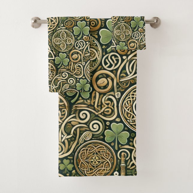 Conjunto De Toalhas Floração Celta (Insitu)