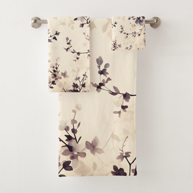 Conjunto De Toalhas Floral (Insitu)
