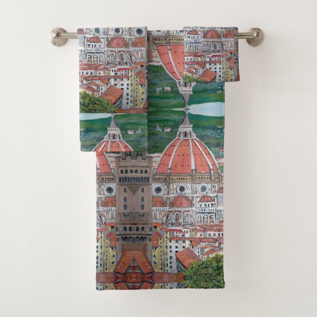 Conjunto De Toalhas Florença - (Insitu)