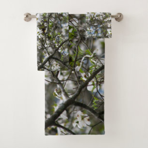 Conjunto De Toalhas Flores da flor do Dogwood