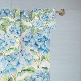 Conjunto De Toalhas Flores de Hydrangea de Aquarela