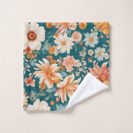 Conjunto De Toalhas Flores Delicadas Incríveis