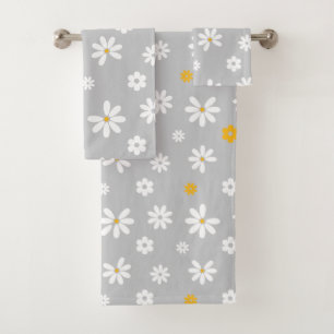 Conjunto De Toalhas Flores e Petais 16