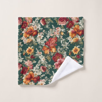 Conjunto De Toalhas Flores italianas refinadas e deliciosas com vegeta