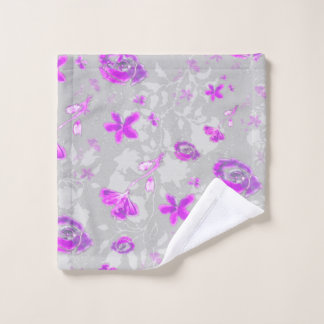 Conjunto De Toalhas Flores Lavadas Leves 